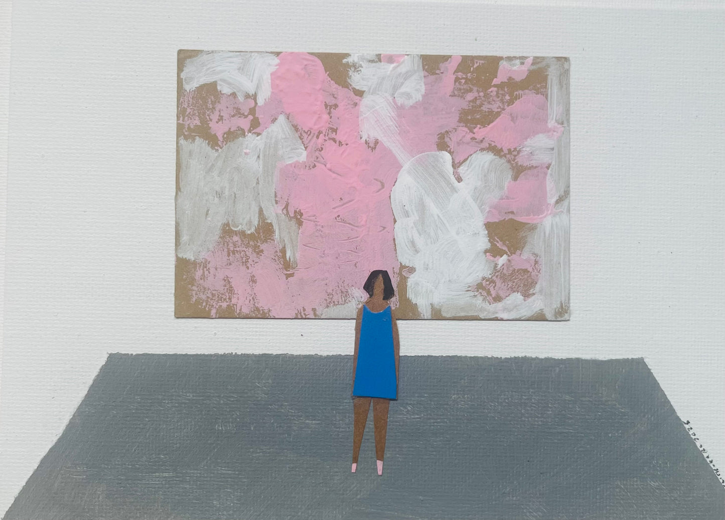 ART OPENING-Pink Cotton