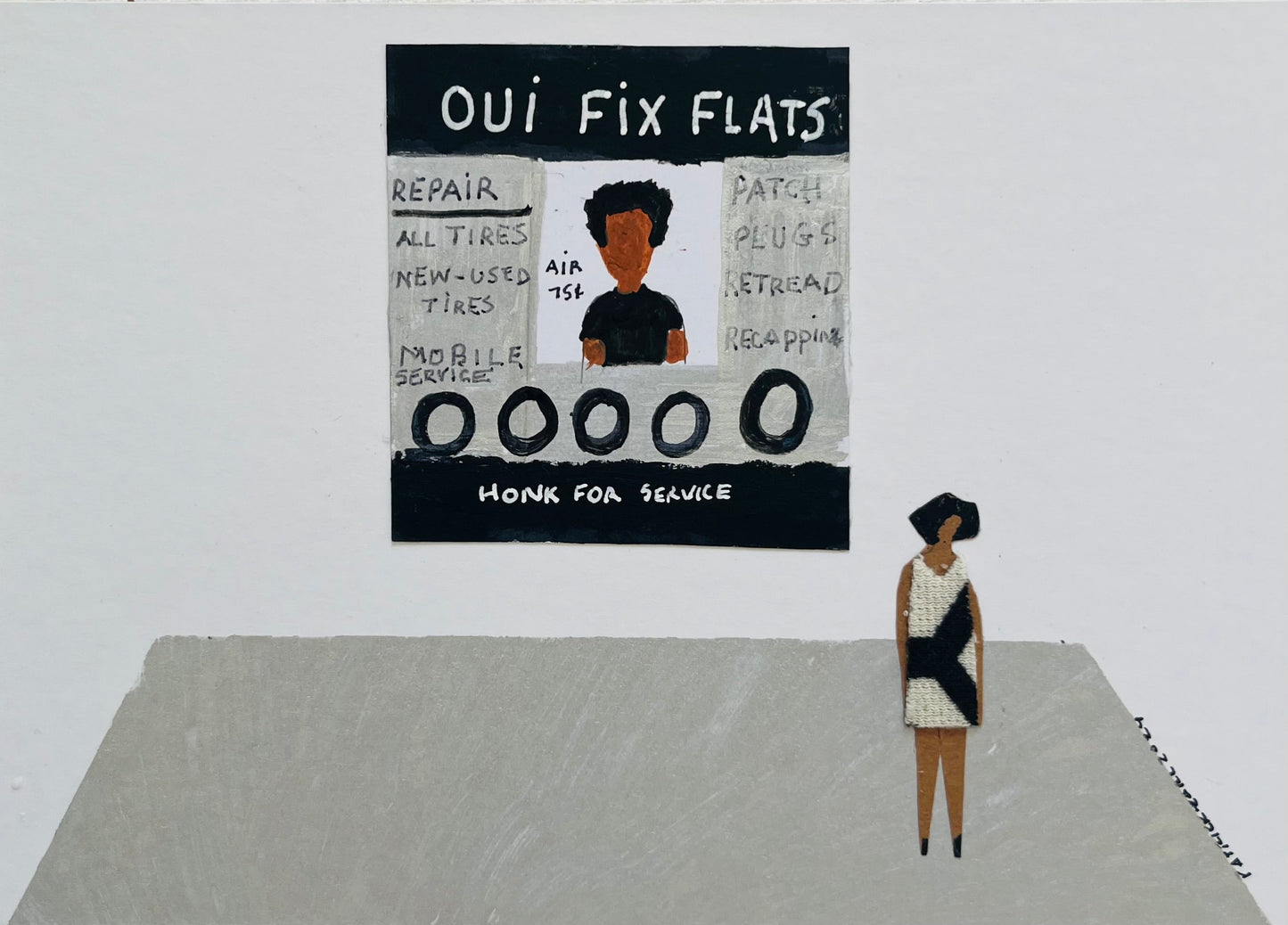 ART OPENING- We Fix Flats (Frame)