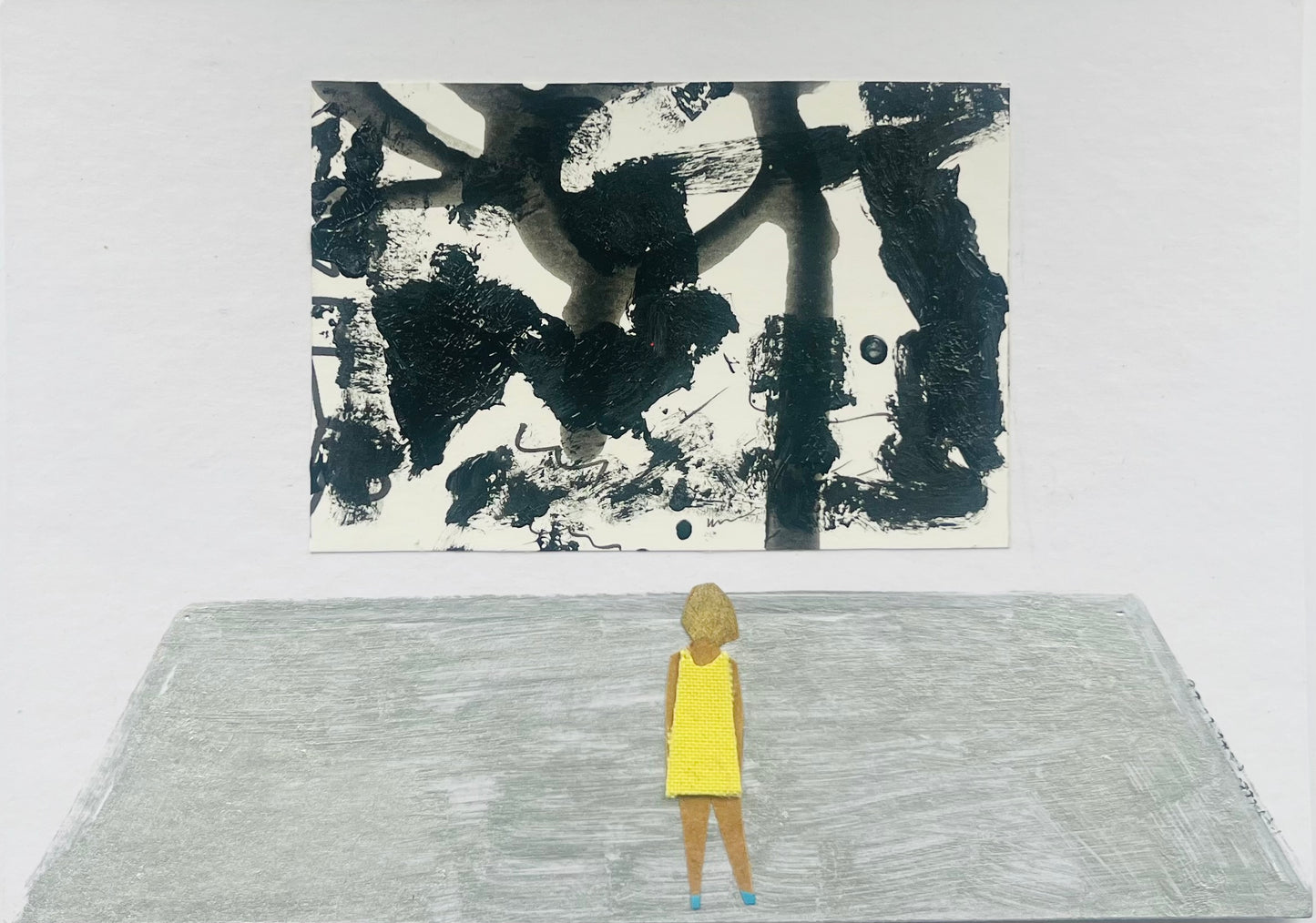 ART OPENING- unclean snow