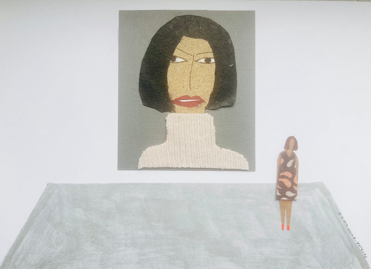 ART OPENING- Turtle Neck Woman