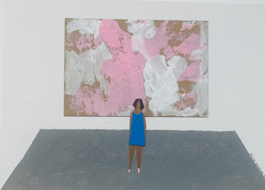 ART OPENING-Pink Cotton