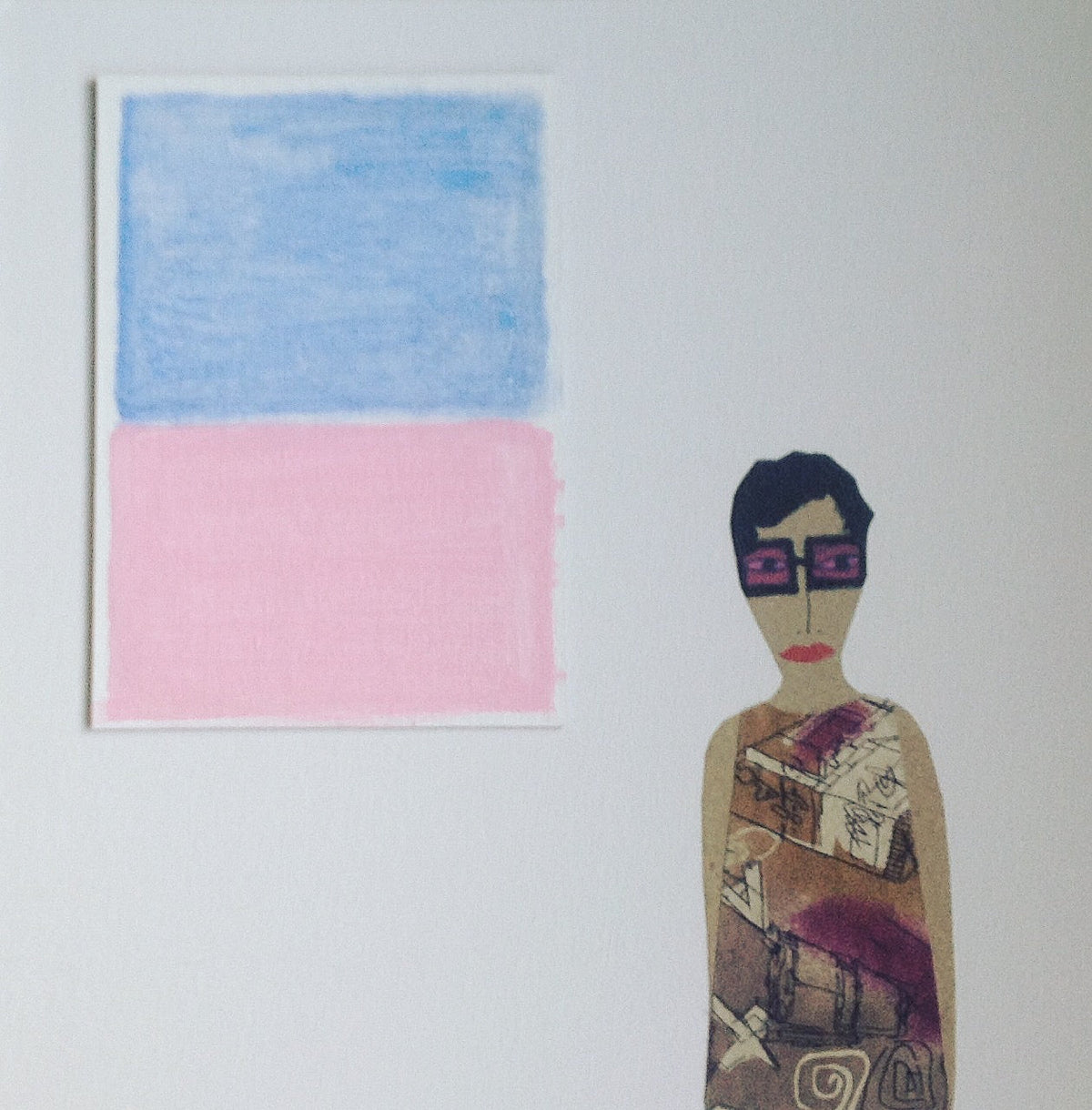 STAND NEXT TO ART- In re Rothko