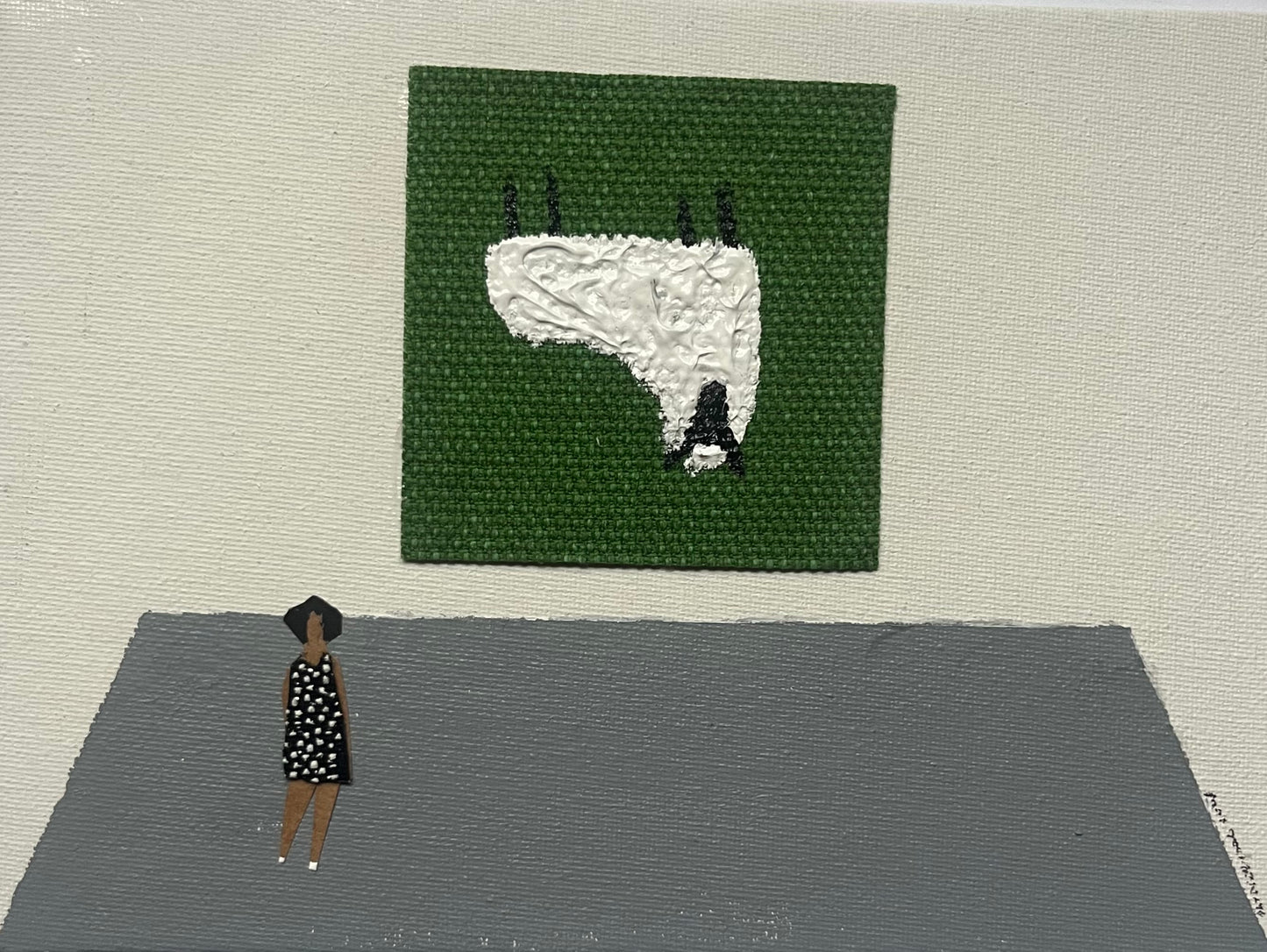 ART OPENING- Upsided Sheep