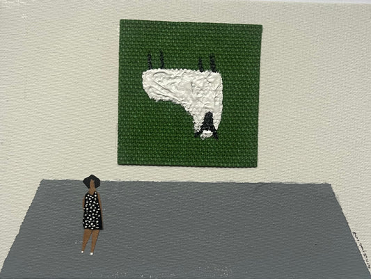 ART OPENING- Upsided Sheep